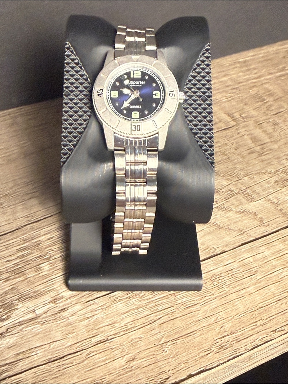 Silver Stainless Steel Quartz Watch - 3
